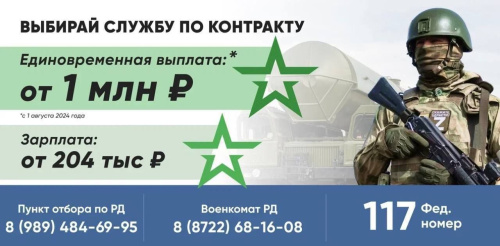 В Дагестане продолжается набор на контрактную службу. 