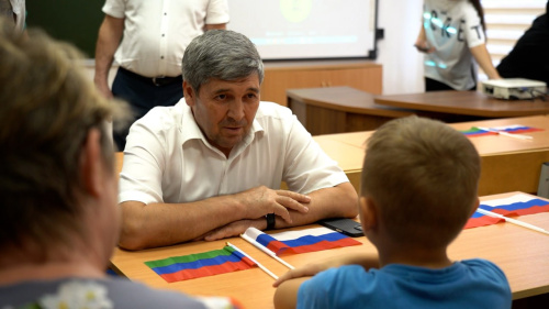 Ахмед Кулиев встретился с белгородскими школьниками                