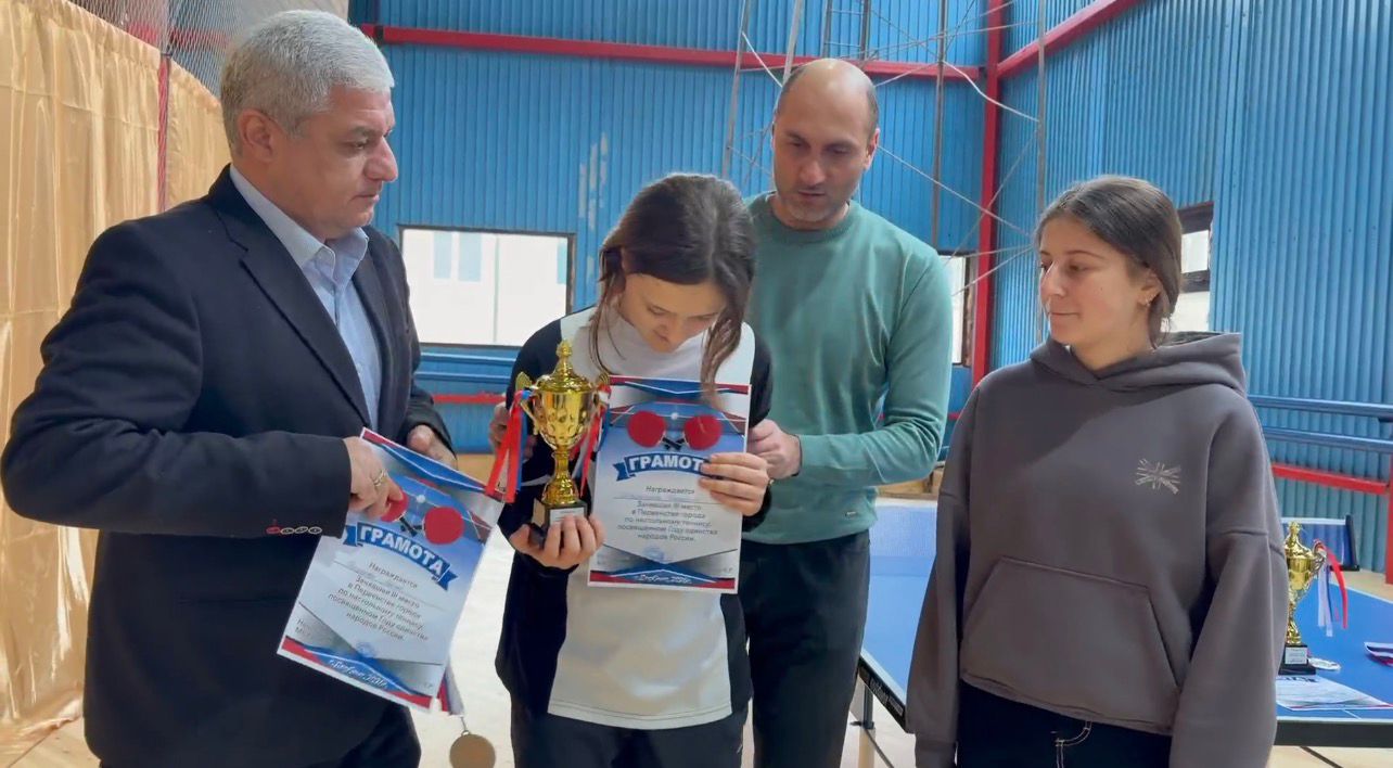  В Дербенте состоялось Открытое первенство города по настольному теннису